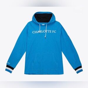 MITCHELL & NESS Charlotte FC Legendary Slub Pullover Hoodie XXL NWT *Minor Flaw*
